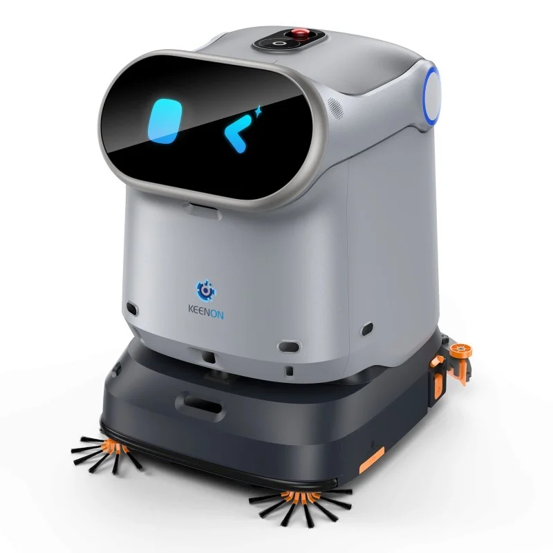 Keenon C40, robot de limpieza profesional, eficiencia operativa, limpieza 4 en 1, navegación autónoma, mantenimiento de suelos.
